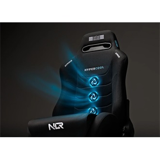 Next Level Racing Elite ES3 HYPERCOOL Ventilated Sim Racing gaming szék fekete