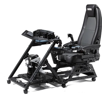 Next Level Racing FLIGHT SIMULATOR SEAT 2.0 gaming szék fekete-szürke