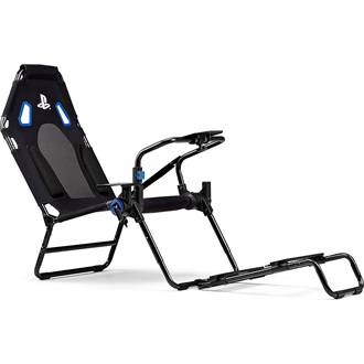 Next Level Racing GTLite Cockpit PlayStation Edition kormány játékvezérlő + váltó + ülés fekete-kék