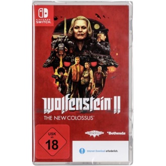 Nintendo SWITCH_Wolfenstein2_The_new colossus_NSS800 játékszoftver