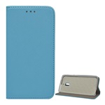 Nokia 2.1 Gigapack tok álló, bőr hatású FLIP, rombusz, VILÁGOSKÉK