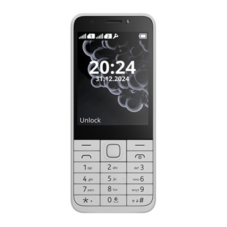Nokia 230 (2024) NOKIA 230 2024 mobiltelefon (Dualsim) FEHÉR