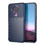 Nokia 5.4 GIGAPACK szilikon telefonvédő ütésállóság, dombor minta, SÖTÉTKÉK