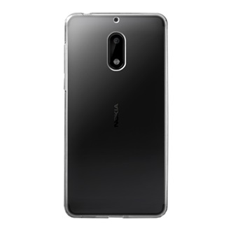 Nokia 6 (2017) Gigapack Szilikon telefonvédő ultravékony ÁTLÁTSZÓ