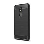 Nokia 7 Gigapack szilikon telefonvédő ütésállóság, karbon minta, FEKETE