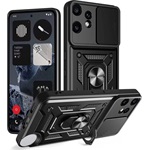 Nothing CMF Phone 2 Pro GIGAPACK Defender szilikon telefonvédő ütésállóság, kameravédő, FEKETE