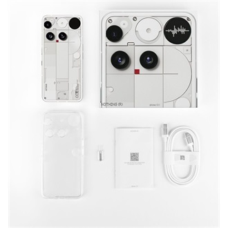 Nothing Phone (3) 512GB Dual SIM okostelefon fehér