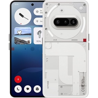 Nothing Phone (3a) 256GB Dual SIM okostelefon fehér