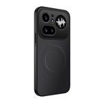 Nothing Phone GIGAPACK Szilikon telefonvédő műanyag hátlap, MagSafe, FEKETE
