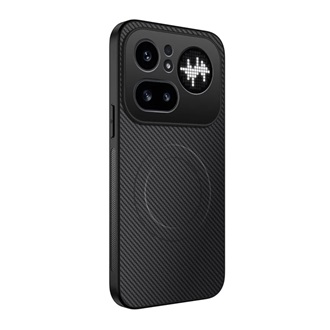 Nothing Phone GIGAPACK Szilikon telefonvédő műanyag hátlap, MagSafe, FEKETE