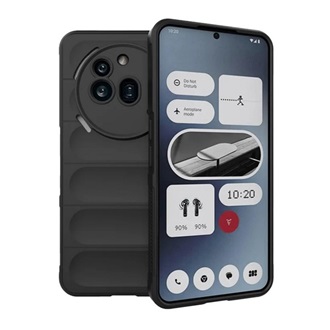 Nothing Phone GIGAPACK Szilikon telefonvédő ütésállóság, 3D, FEKETE