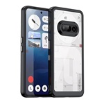 Nothing Phone GIGAPACK Szilikon telefonvédő ütésállóság, átlátszó hátlap, FEKETE