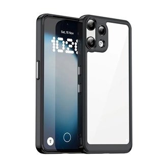 Nothing Phone GIGAPACK Szilikon telefonvédő ütésállóság, átlátszó hátlap, FEKETE