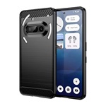Nothing Phone GIGAPACK Szilikon telefonvédő ütésállóság, karbon minta, FEKETE