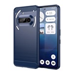 Nothing Phone GIGAPACK Szilikon telefonvédő ütésállóság, karbon minta, SÖTÉTKÉK