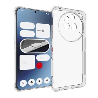 Nothing Phone GIGAPACK Szilikon telefonvédő ütésállóság, légpárnás sarok, ÁTLÁTSZÓ
