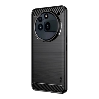 Nothing Phone MOFI szilikon telefonvédő ütésállóság, karbon minta, FEKETE