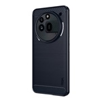 Nothing Phone MOFI szilikon telefonvédő ütésállóság, karbon minta, SÖTÉTKÉK