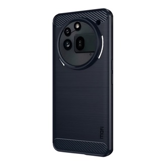 Nothing Phone MOFI szilikon telefonvédő ütésállóság, karbon minta, SÖTÉTKÉK