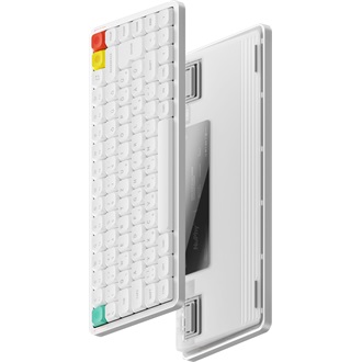 NuPhy Air75 V3 Bluetooth / vezeték nélküli magyar Gateron Blush nano mechanikus billentyűzet fehér