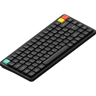 NuPhy Air75 V3 Bluetooth / vezeték nélküli magyar Gateron Blush nano mechanikus billentyűzet fekete