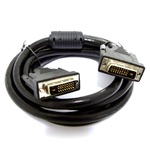 OEM DVI-D - DVI-D M/M video kábel 3m fekete dual link