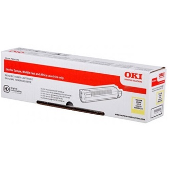 OKI C9600/9800 toner sárga