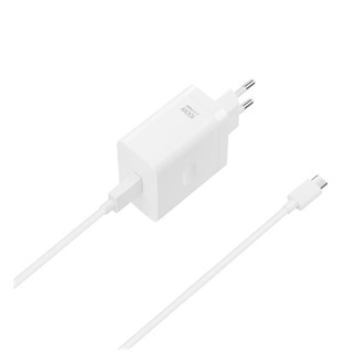 OPPO SUPERVOOC hálózati töltő USB aljzat (100W, gyorstöltő + Type-C kábel) FEHÉR