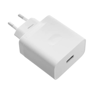 OPPO SUPERVOOC hálózati töltő USB aljzat 67W, gyorstöltő, FEHÉR
