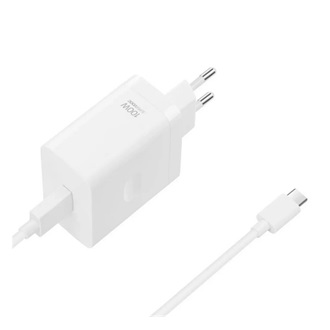 OPPO hálózati töltő USB aljzat (100W, PD gyorstöltő + Type-C kábel, OEM) FEHÉR