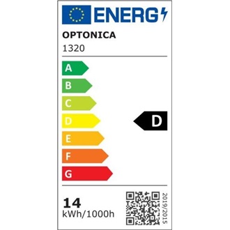 OPTONICA LED Filament Izzó, E27, A60, 14W, 2000lm, 4500K, nappali fehér