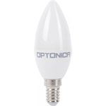 OPTONICA LED Gyertya izzó, E14, 5,5W, semleges fehér fény, 450Lm, 4000K - 1426