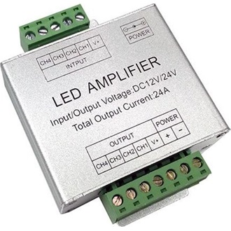 OPTONICA LED Szalag jelerősítő, RGB-WH