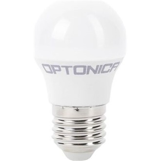 OPTONICA LED izzó, E27, 5,5W, meleg fehér, 450 Lm, 2700K - 1329 (1818 kiváltója)