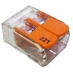 Optonica WAGO 221-612 2-csatlakozós 0,75 6mm2 32A 400V vezeték összekötő