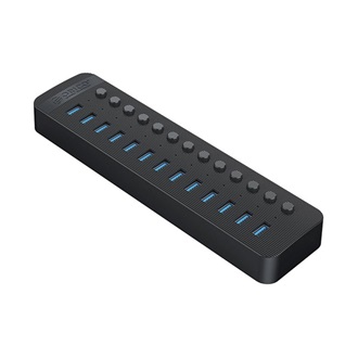 Orico CT2U3-13AB 13-portos USB3.0 hub fekete