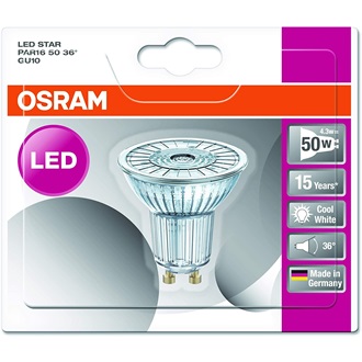 Osram Star 350lm természetes-fehér GU10 spotlight LED fényforrás