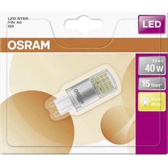 Osram Star 470lm meleg-fehér G9 kapszula LED fényforrás