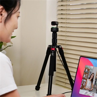 Obsbot Foldable Lightweight kamera tartó tripod állvány fekete 24-144cm