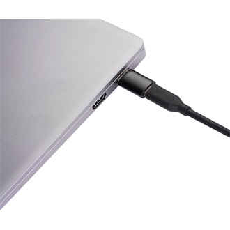 Obsbot USB-C 3.0 -> USB-C 3.0 M/M adatkábel 1.5m fekete +USB-A adapter