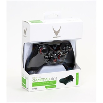 Omega Flanker USB-A gamepad játékvezérlő fekete
