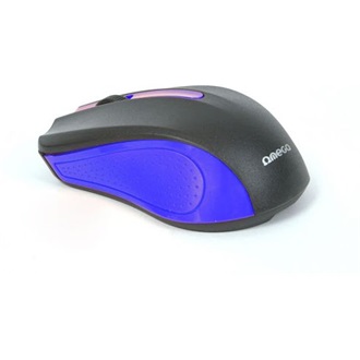 Omega OM-05 optikai USB egér kék