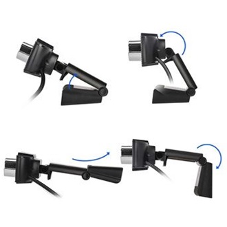 Omega PCWC480 webkamera fekete