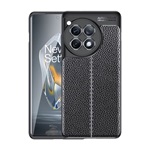 OnePlus 12R 5g Gigapack Szilikon telefonvédő ütésállóság, varrás minta, FEKETE