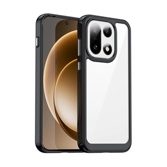 OnePlus 15 GIGAPACK Szilikon telefonvédő ütésállóság, átlátszó hátlap, FEKETE