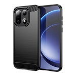 OnePlus 15 GIGAPACK Szilikon telefonvédő ütésállóság, karbon minta, FEKETE