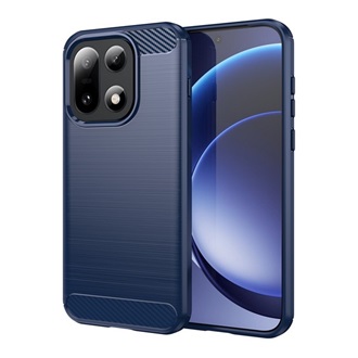 OnePlus 15 GIGAPACK Szilikon telefonvédő ütésállóság, karbon minta, SÖTÉTKÉK