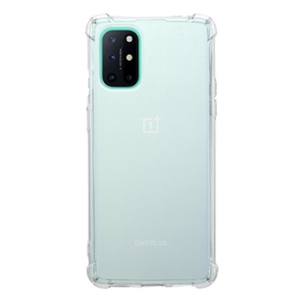 OnePlus 8T GIGAPACK Szilikon telefonvédő ütésállóság, légpárnás sarok, ÁTLÁTSZÓ