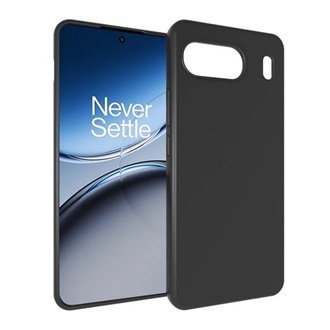 OnePlus Nord 4 5G GIGAPACK Szilikon telefonvédő matt FEKETE