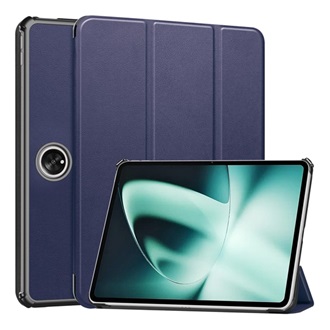 OnePlus Pad Gigapack tok álló, bőr hatású aktív FLIP, asztali tartó, SÖTÉTKÉK
